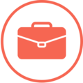Briefcase icon marking career opportunities at InHouse Physicians.